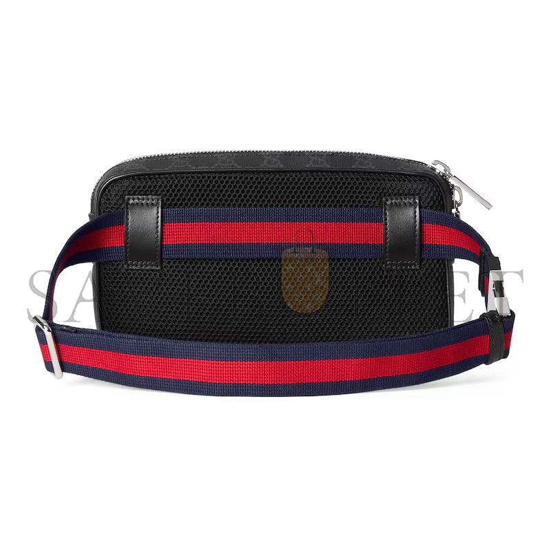 GUCCI GG BLACK SMALL BELT BAG ‎792094 (24*14*5.5cm)